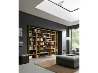 Libreria Artigianale in legno scontata -26%: scopri Libreria mix in legno massello