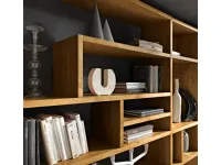 Libreria Artigianale in legno scontata -26%: scopri Libreria mix in legno massello