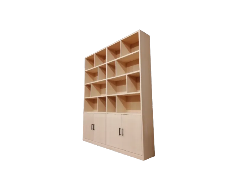 Libreria Libreria moderna di design in legno Mirandola nicola e cristano in stile moderno in offerta