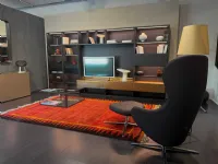 Libreria Libreria modo Sangiacomo in stile design a prezzi outlet