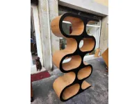 Libreria Outlet etnico in legno scontata -30%: scopri Libreria oldman