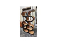 Libreria Outlet etnico in legno scontata -30%: scopri Libreria oldman