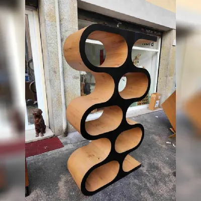Libreria Libreria oldman stile design di Outlet etnico in offerta