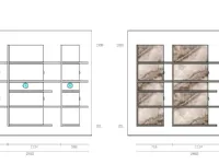 Libreria Libreria pentagram kled  stile design di Lago scontata