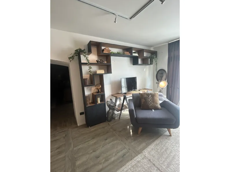 Libreria Libreria tetris  stile design di Dialma brown scontata del 50%