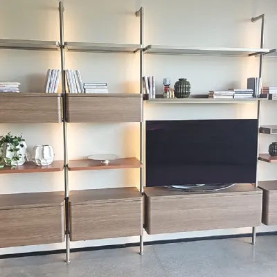 Libreria Libreria tomasella andromeda stile design di Tomasella scontata del 35%