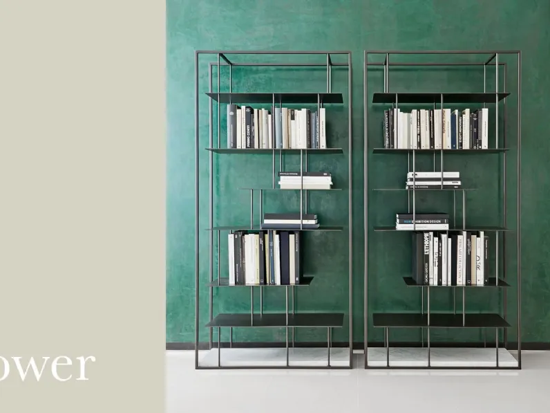 Libreria Presotto in metallo a prezzo Outlet: scopri Libreria tower