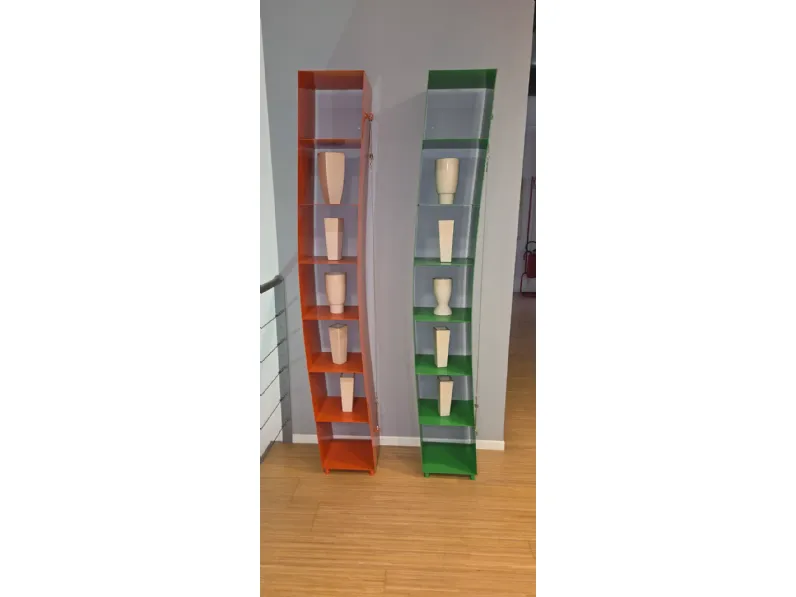 Libreria Kartell in laccato opaco a prezzo scontato: scopri Librerie trave metallo con tirante 