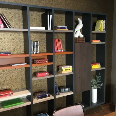 Libreria Linea 30mm Lago in stile design a prezzi convenienti