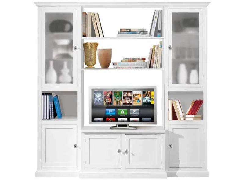 Libreria Lion's in laminato opaco in Offerta Outlet: scopri Parete libreria salotto lion's linea 