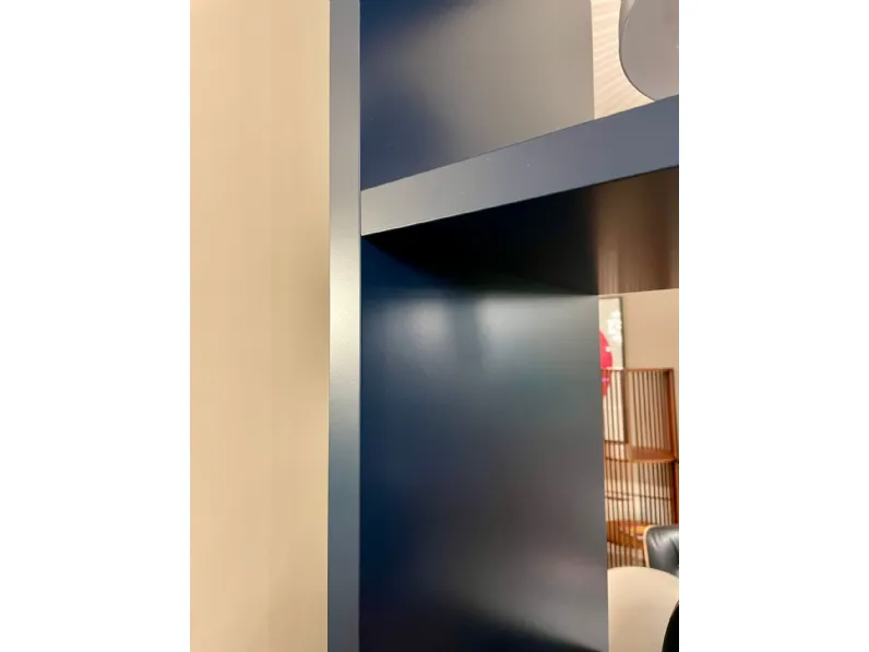 Libreria Novamobili in laccato opaco in Offerta Outlet: scopri Living system