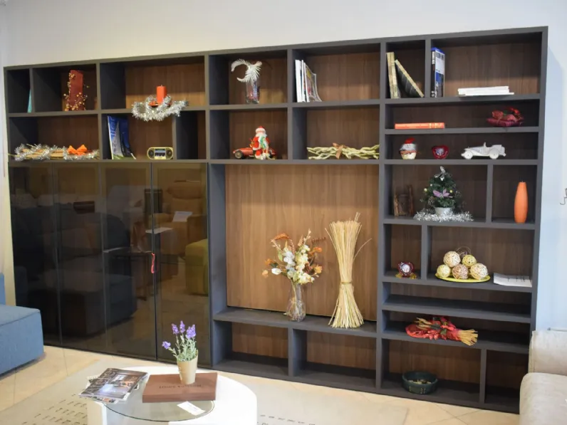 Libreria Logico 26 Orme in stile moderna con forte sconto
