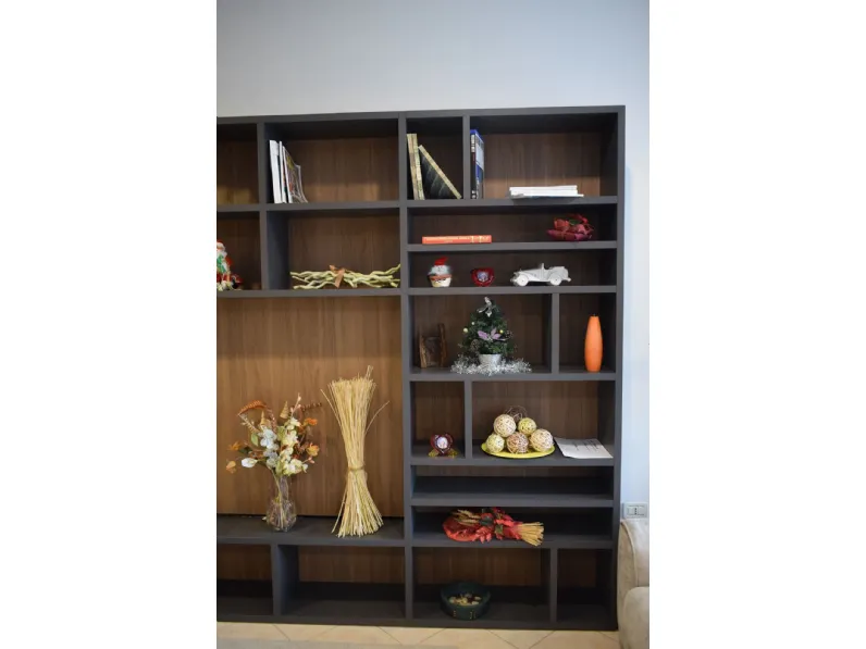 Libreria Logico 26 Orme in stile moderna con forte sconto