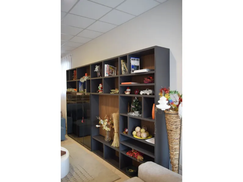 Libreria Logico 26 Orme in stile moderna con forte sconto