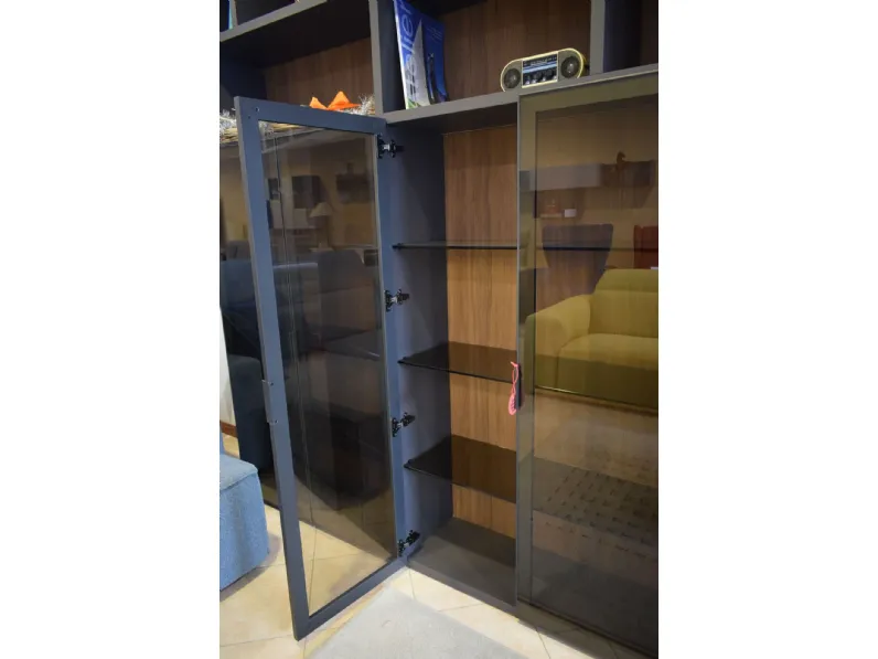 Libreria Logico 26 Orme in stile moderna con forte sconto