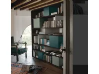 Libreria M6c85 stile design di Sangiacomo in offerta