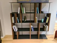 Libreria Manhattan Jesse in stile design a prezzi outlet