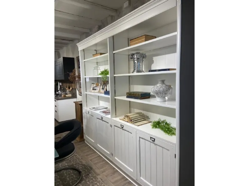 Libreria Marchi cucine in laccato opaco a prezzo Outlet: scopri Libreria