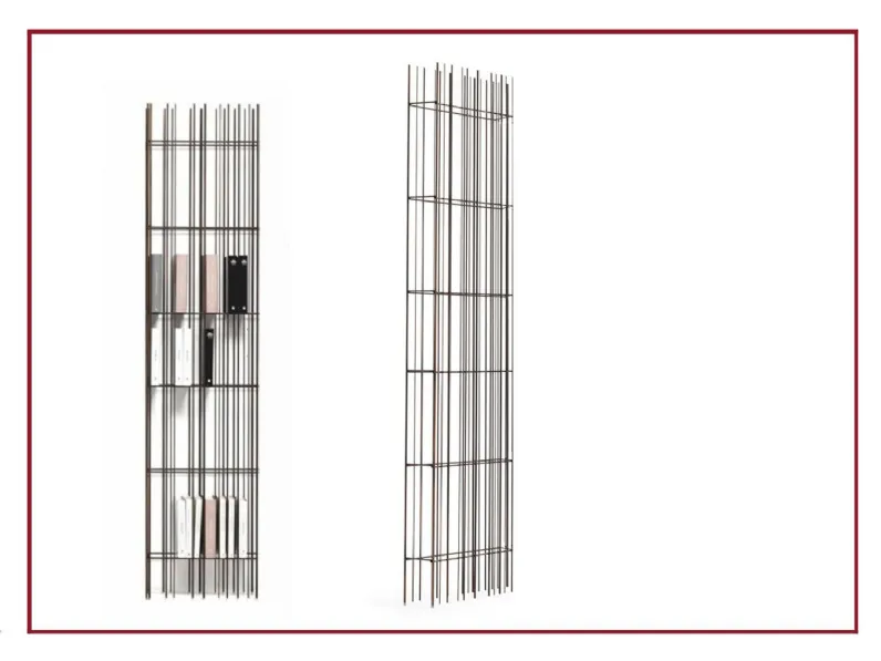 Libreria Metrica wall c in stile design di Mogg in OFFERTA OUTLET 