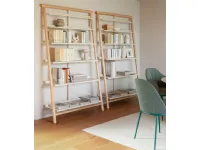 Libreria Libreria legno e metallo stile design di Midj scontata del 21%