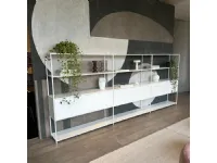 Libreria Mdf in metallo in Offerta Outlet: scopri Minima