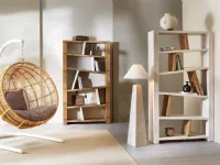 Libreria Miring in stile design di Outlet etnico in OFFERTA OUTLET