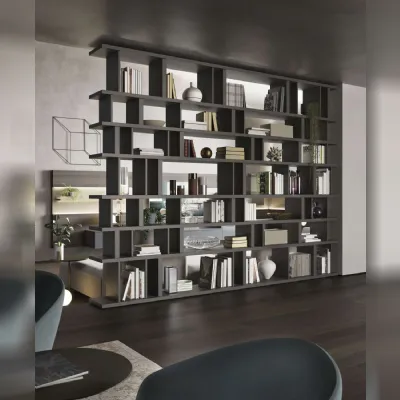 Libreria Camelia in stile design di Artigianale in OFFERTA OUTLET 