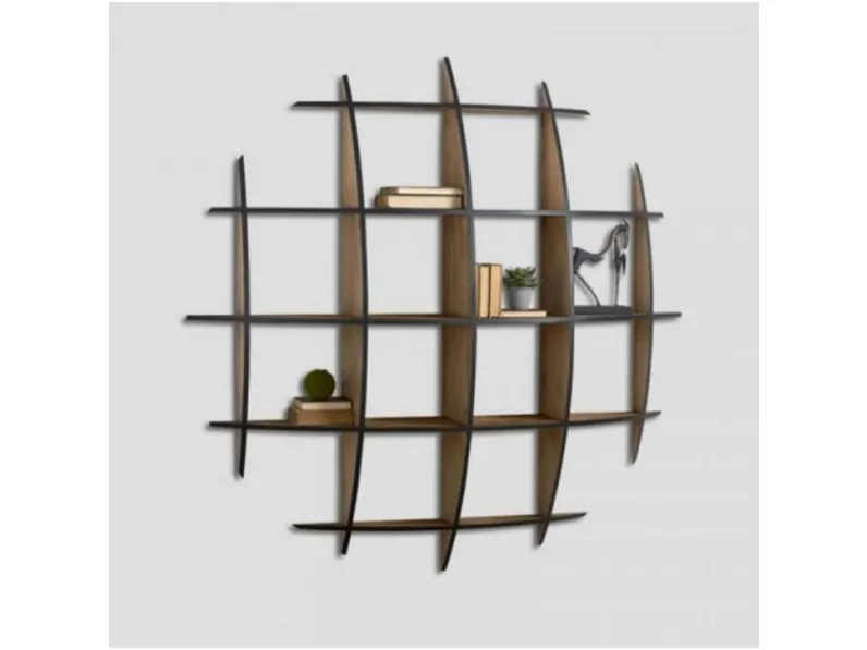 Libreria modello Db006716 di Dialma brown in Offerta Outlet