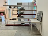 Libreria Tomasella in laccato opaco a prezzo Outlet: scopri Fortebraccio