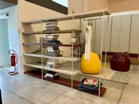 Libreria Tomasella in laccato opaco a prezzo Outlet: scopri Fortebraccio