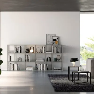 Libreria Grafic 01 in stile moderno di Orme in OFFERTA OUTLET 