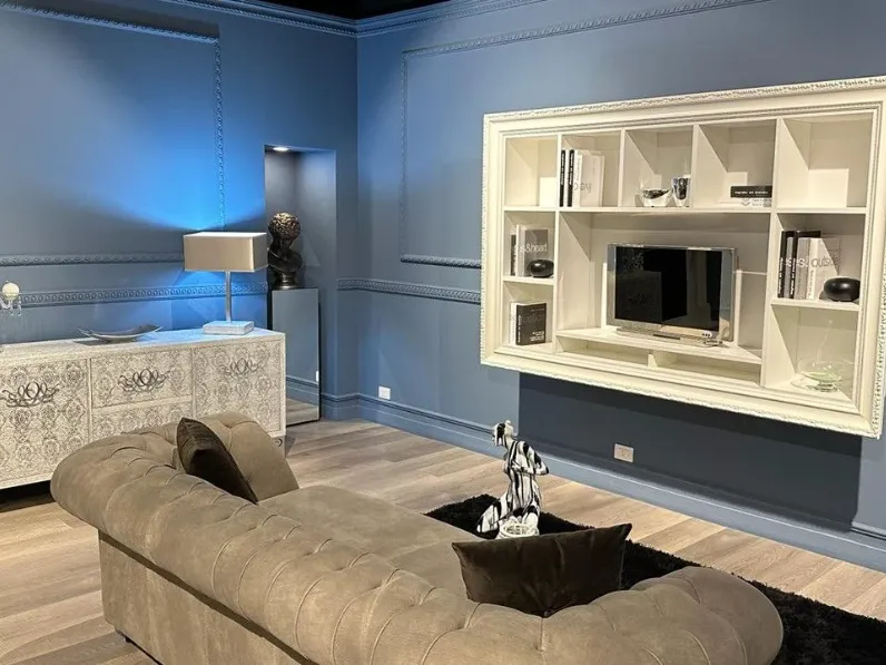 Libreria Greta Cortezari in stile design con forte sconto