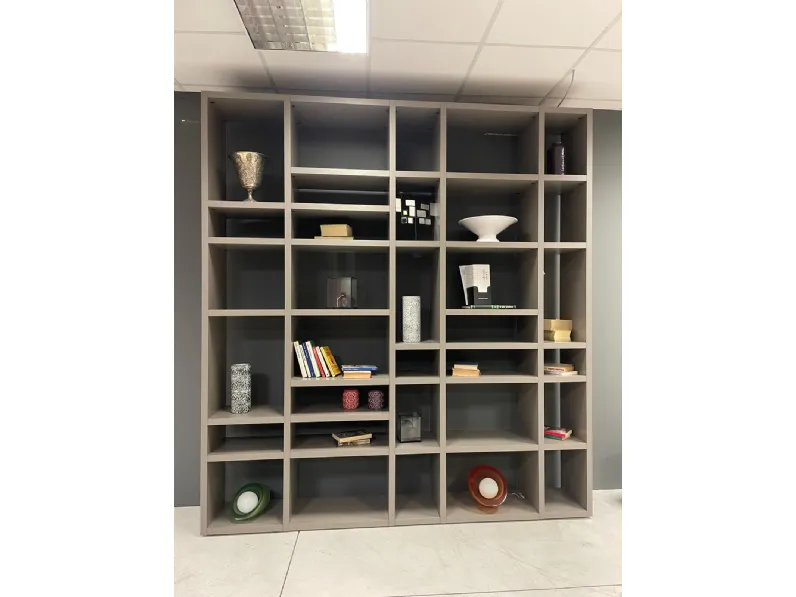 Libreria Santalucia in laminato opaco in Offerta Outlet: scopri Gs210