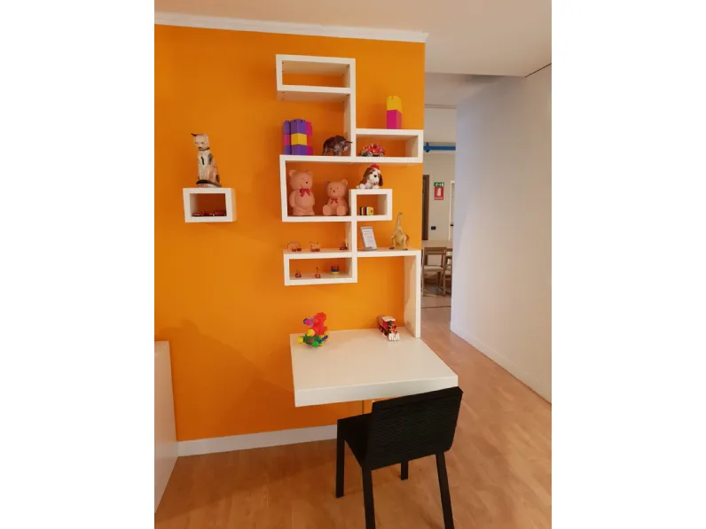 Libreria modello La linea di Lago a prezzo Outlet