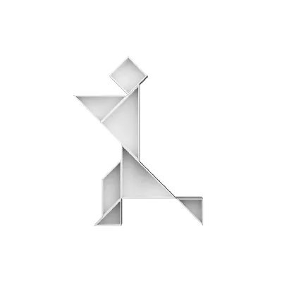 Libreria modello Lago tangram di Lago a prezzo Outlet