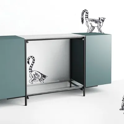 Libreria Libra Minotti in OFFERTA OUTLET. Design italiano!