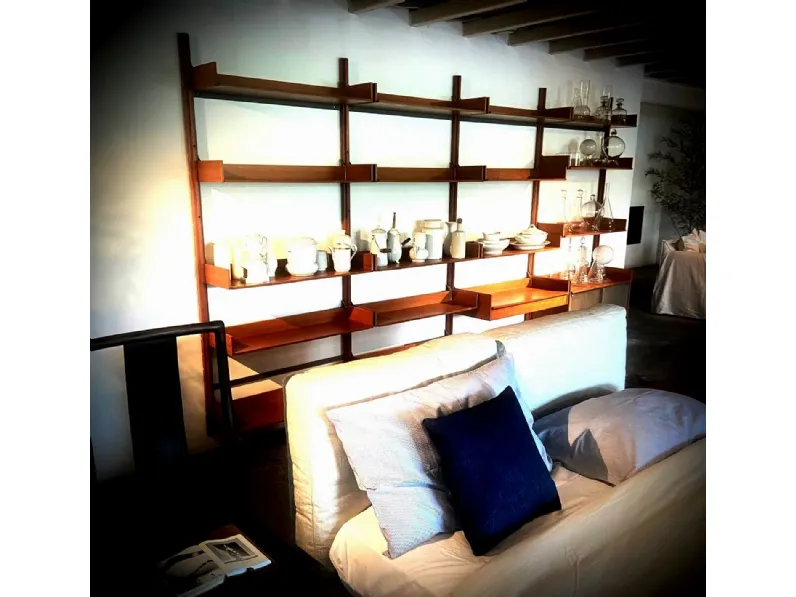 Libreria Porro in legno a prezzo Outlet: scopri Libreria bibliotech