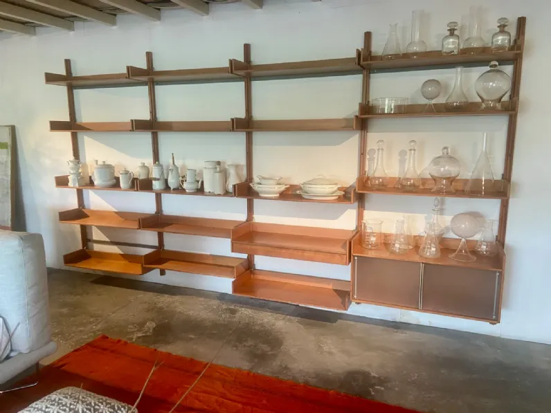 Libreria Porro in legno a prezzo Outlet: scopri Libreria bibliotech