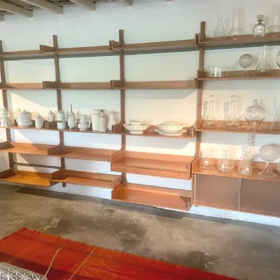Libreria Porro in legno a prezzo Outlet: scopri Libreria bibliotech