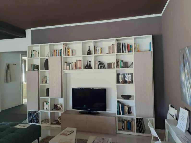 Libreria modello Libreria horizon di Mobilgam a prezzo Outlet