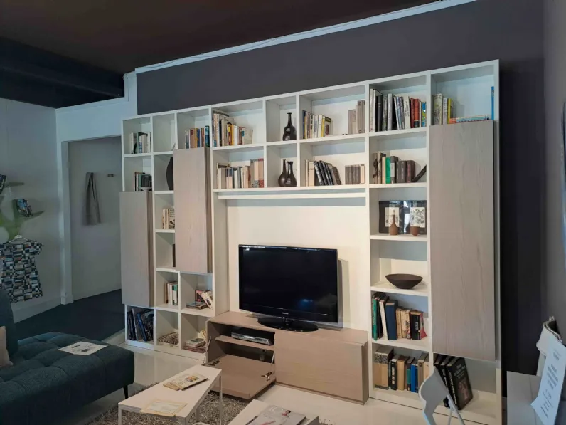 Libreria horizon stile moderna di Mobilgam in Offerta Outlet
