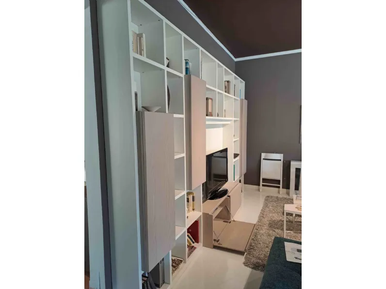 Libreria horizon stile moderna di Mobilgam in Offerta Outlet