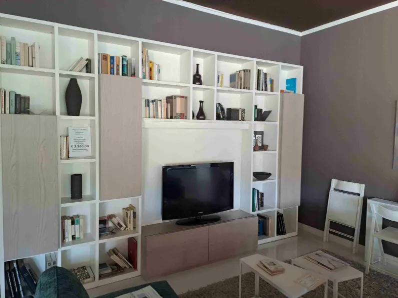 Libreria horizon stile moderna di Mobilgam in Offerta Outlet