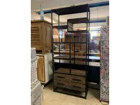 Libreria Outlet etnico in legno in Offerta Outlet: scopri Libreria industrial calgary