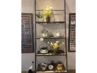 Libreria Dialma brown in legno scontata -50%: scopri Libreria metallo legno