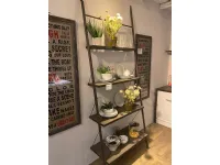 Libreria Dialma brown in legno scontata -50%: scopri Libreria metallo legno