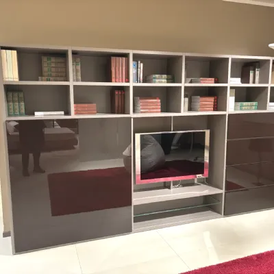 Libreria modello Libreria spalla di Rossetto arredamenti in Offerta Outlet