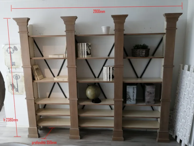 Libreria modello Libreria studio di Dialma brown a prezzo Outlet