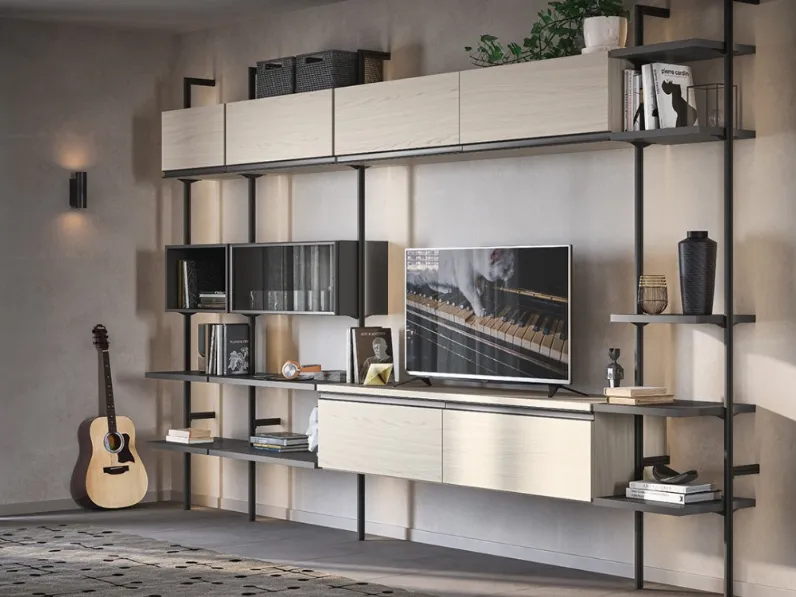 Libreria modello Libreria uniko di Cinquanta3 a prezzo Outlet