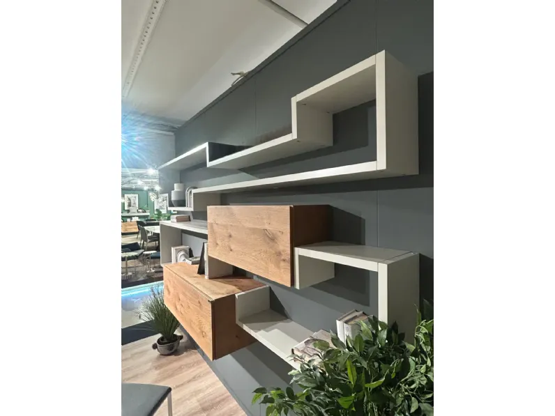 Libreria Linea Lago in stile design a prezzi outlet